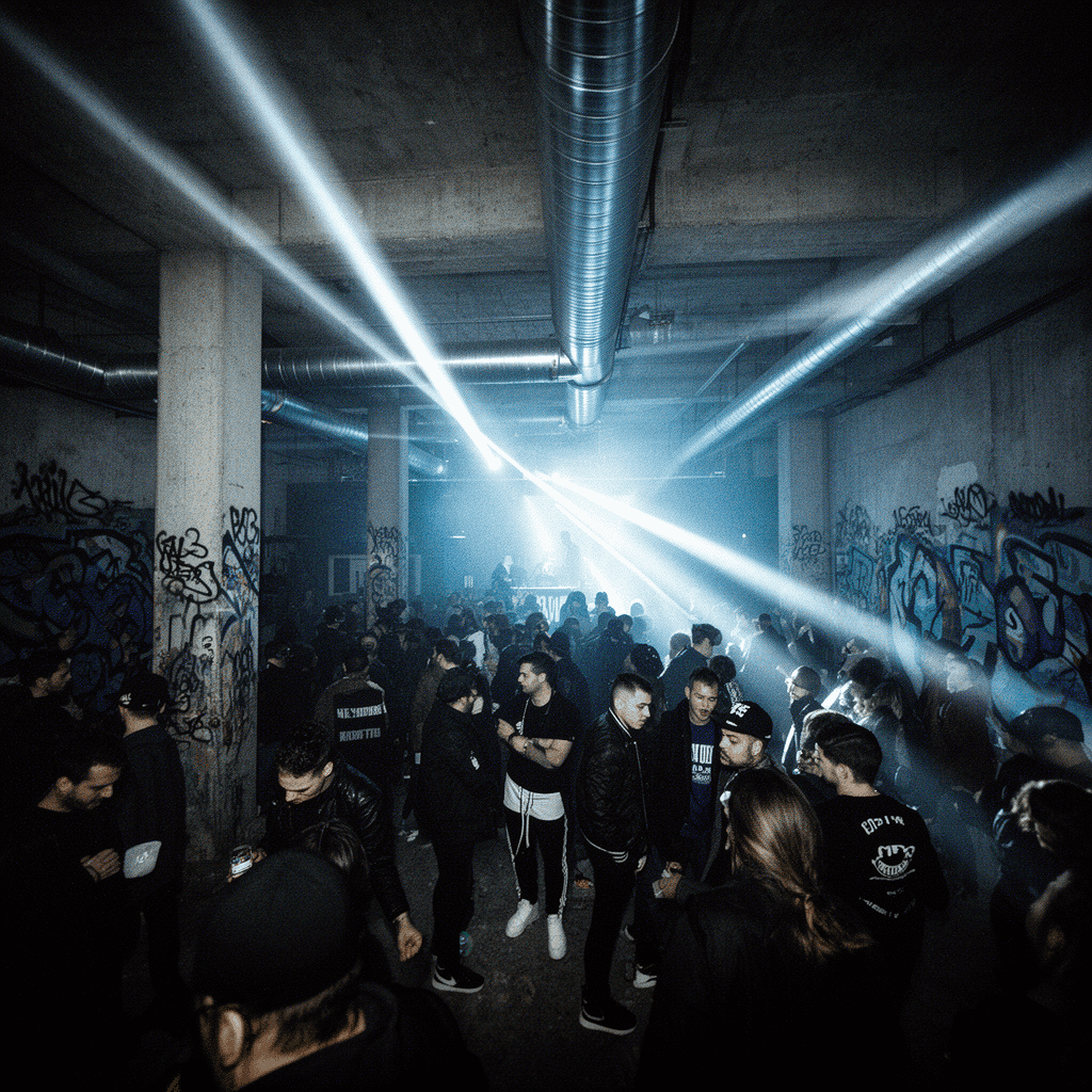 Underground Club example generated with Flux 2