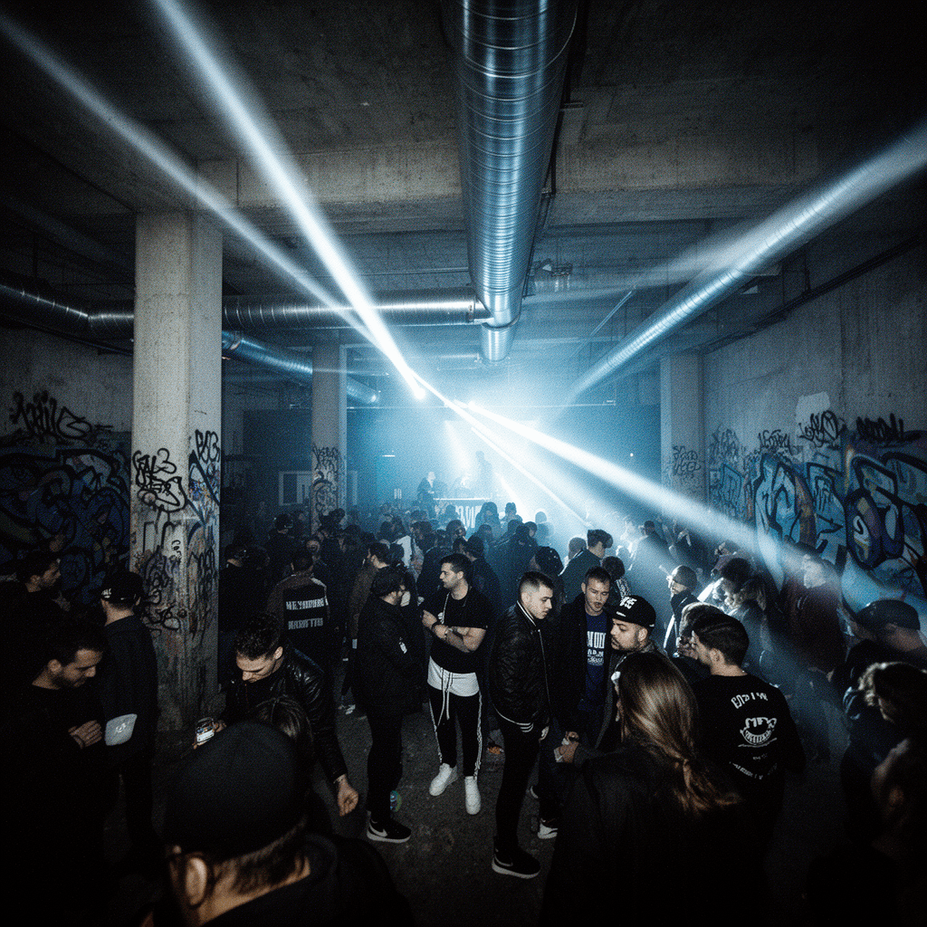 Underground Club example generated with Flux 2