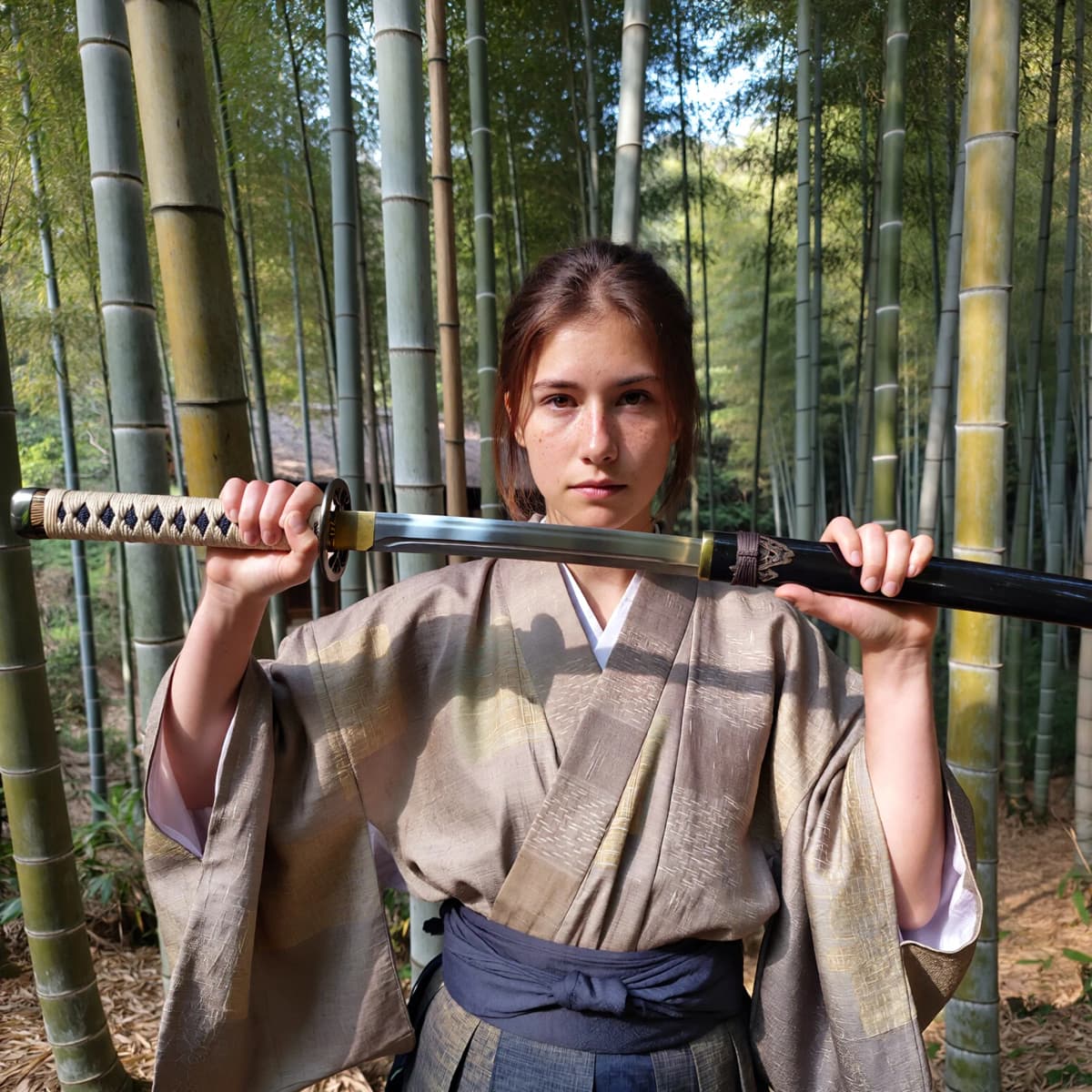 Warrior example generated with ImagineArt 1.5