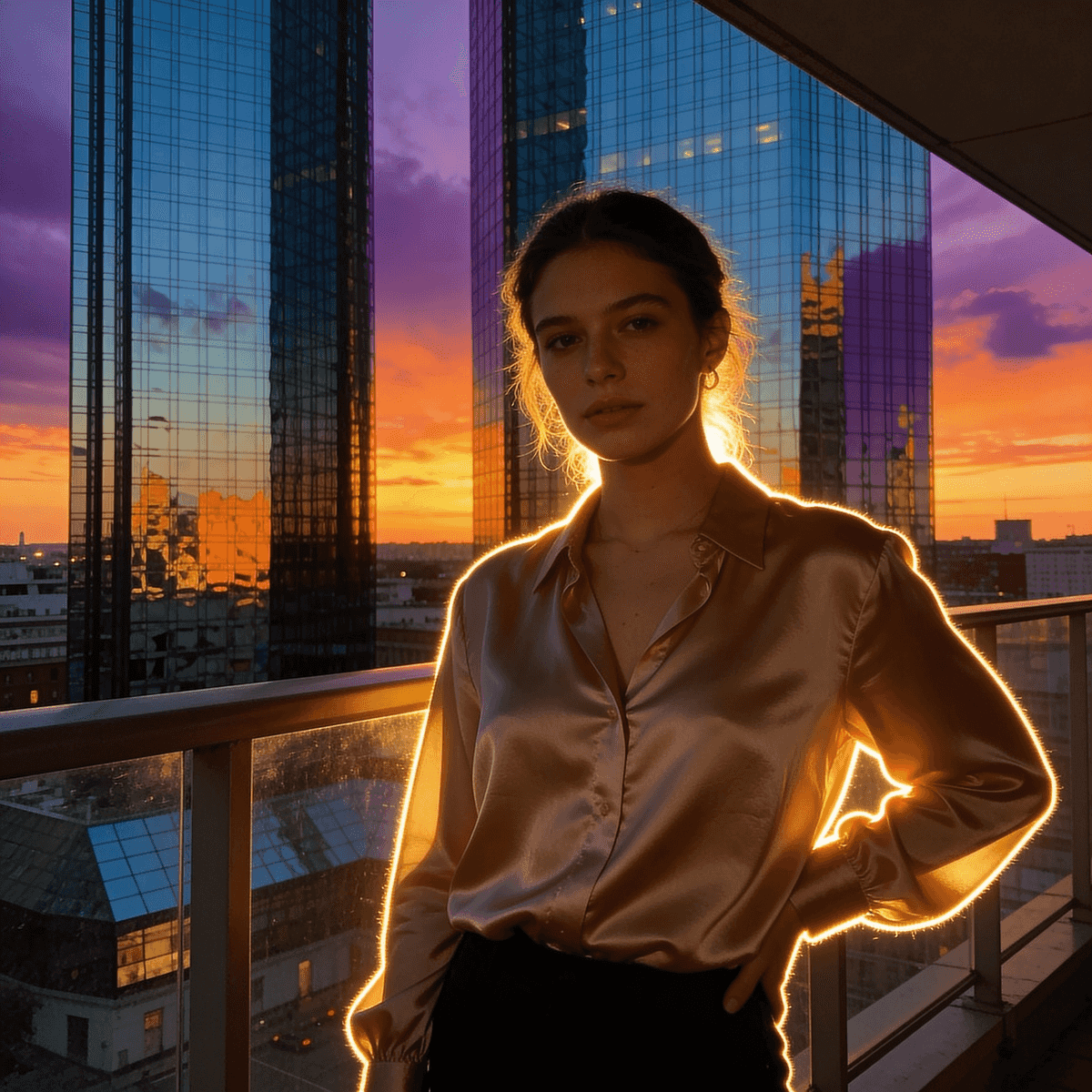 City Skyline example generated with ByteDance SeeDream v4.5