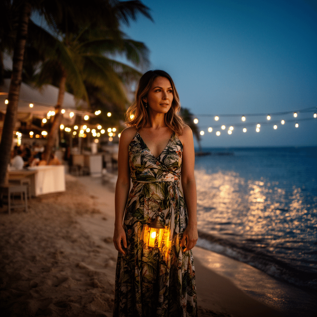 Beach Club example generated with Flux 2