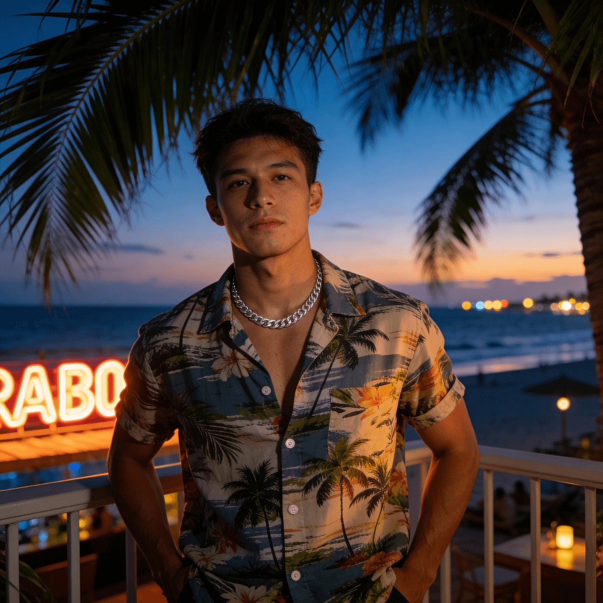 Beach Club example generated with ByteDance SeeDream v4.5