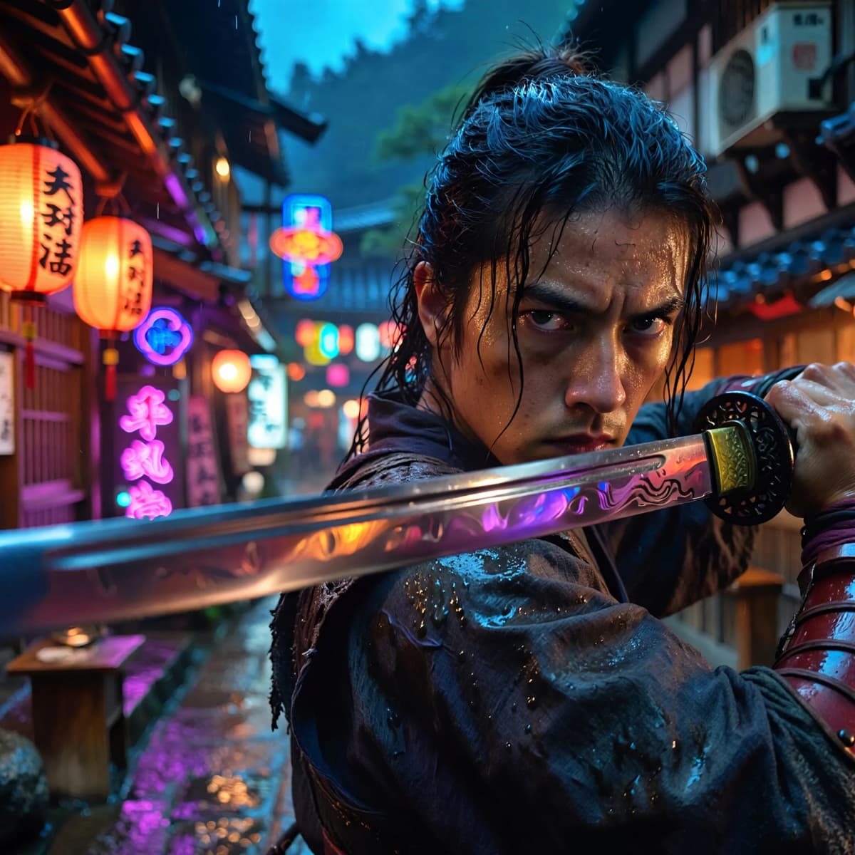 Warrior example generated with ImagineArt 1.5