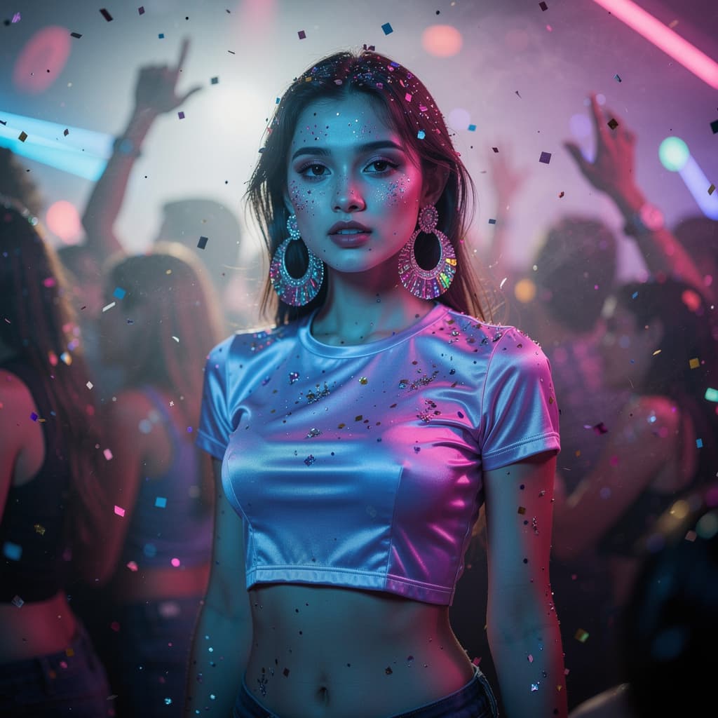 Dance Floor example generated with Flux 2 Pro