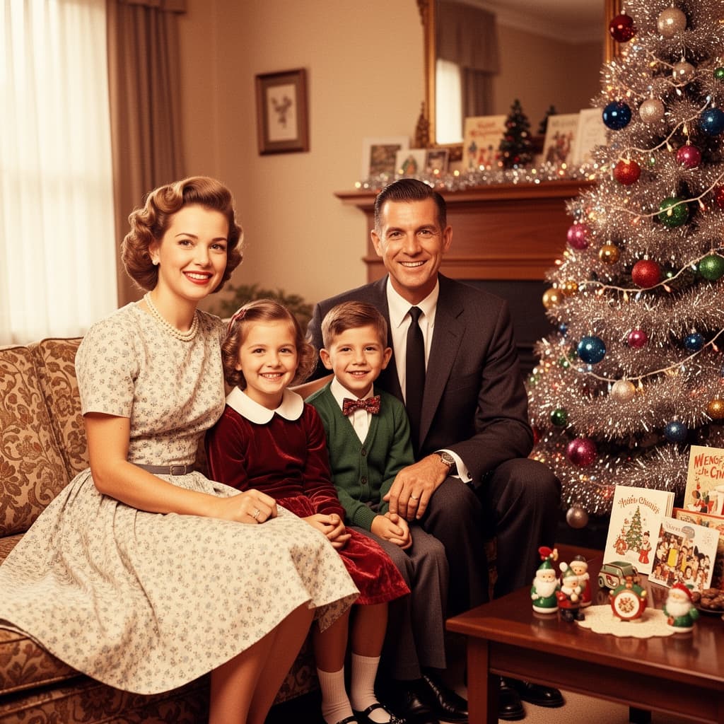 1950s Christmas example generated with Flux 2 Flex