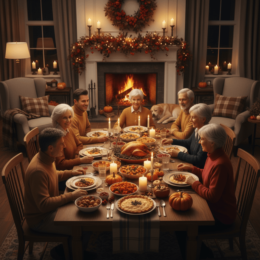 Warm Celebration example generated with Nano Banana