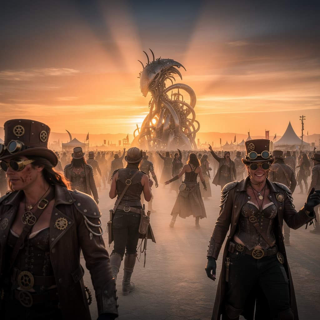 Playa Dust example generated with Flux 2 Pro