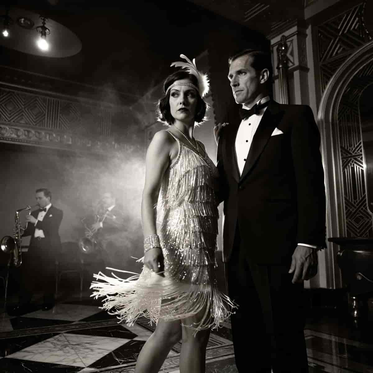 Roaring 20s example generated with ImagineArt 1.5