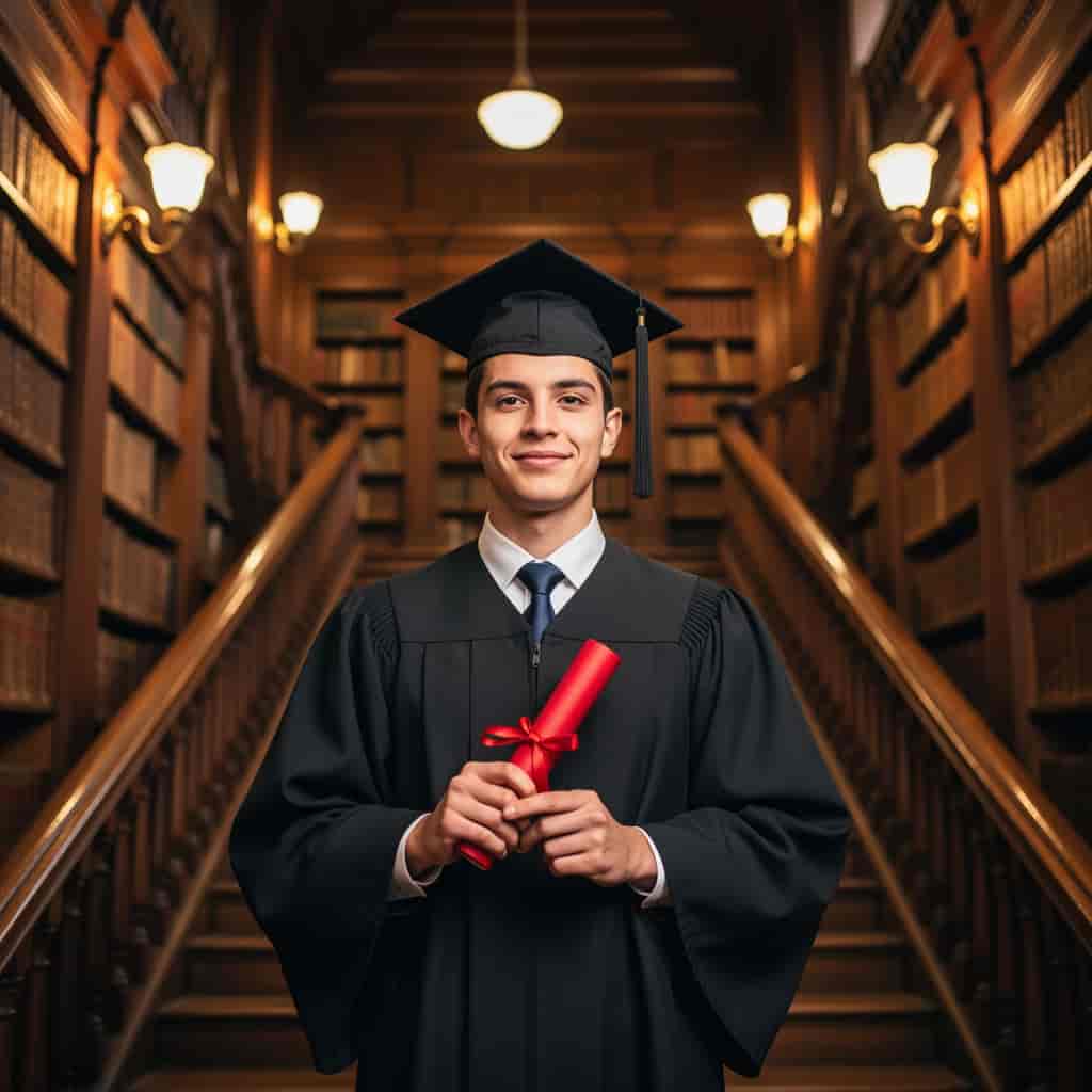 Graduation example generated with Flux 2 Flex