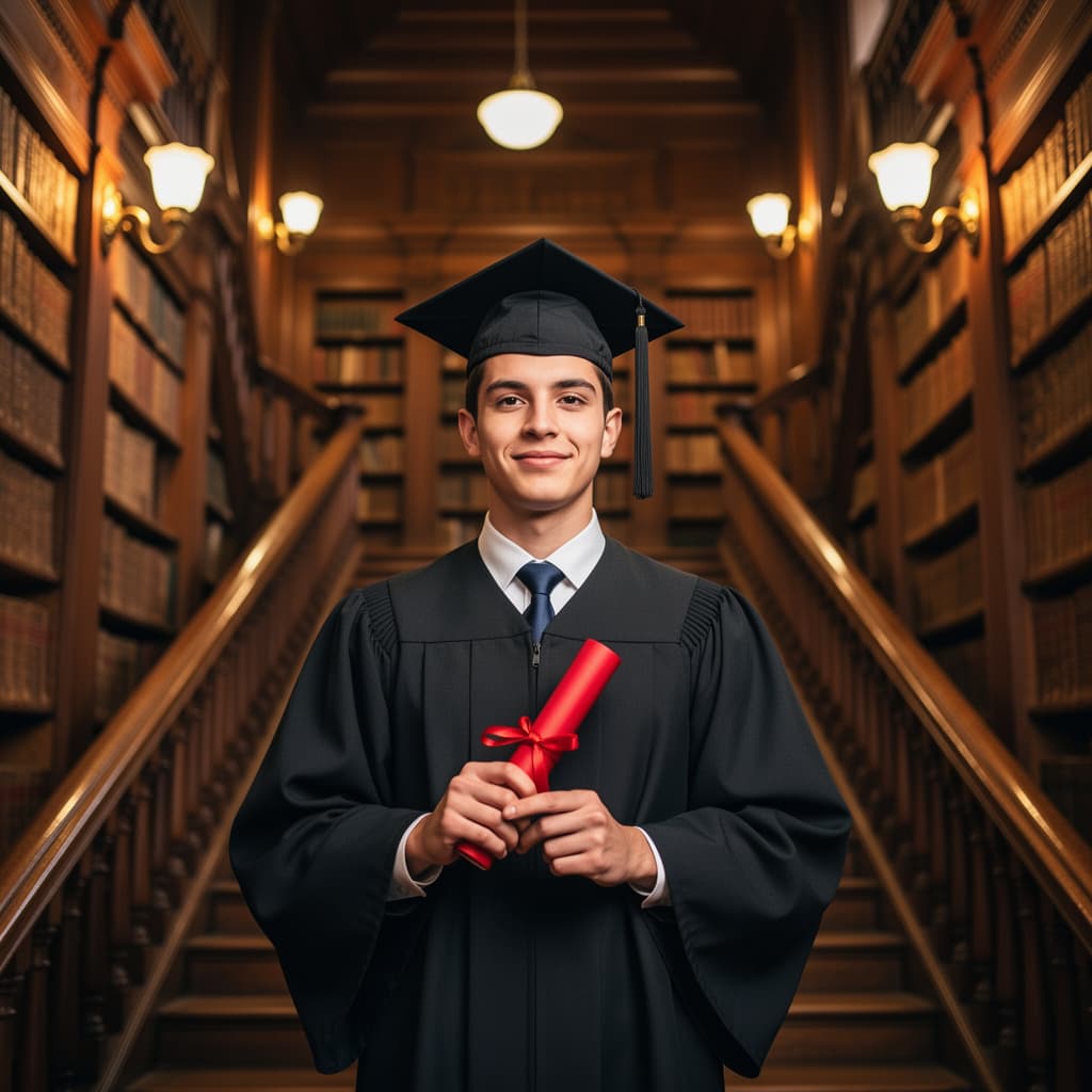 Graduation example generated with Flux 2 Flex