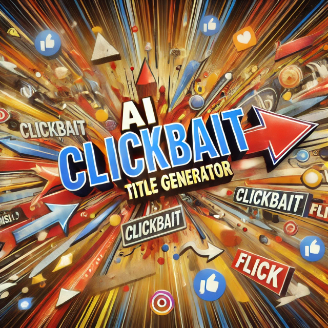 AI Clickbait Title Generator